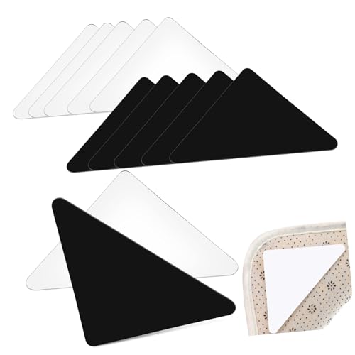 Cabilock 12 Stück Teppichband Halten Schälen Doppelt Teppiche Griff Nicht Unter Beenden Schwarz Einseitig Dual Bleiben Matten Wohnzimmer Teppich Weiß Modern Bleibt Und Entfernbarer Kleber Cabilock 12 Stück Teppichband Halten Schälen Doppelt Teppiche Griff Nicht Unter Beenden Schwarz Einseitig Dual Bleiben Matten Wohnzimmer Teppich Weiß Modern Bleibt Und Entfernbarer Kleber von Cabilock
