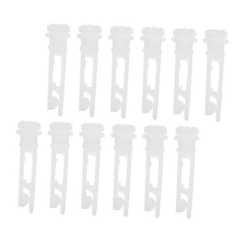 Cabilock 12 Stück Weiße Ersatzstämme für Fensterträger Jalousien Reparatur Zubehör für Einfache Installation und Vielseitige Kompatibilität Cabilock 12 Stück Weiße Ersatzstämme für Fensterträger Jalousien Reparatur Zubehör für Einfache Installation und Vielseitige Kompatibilität von Cabilock