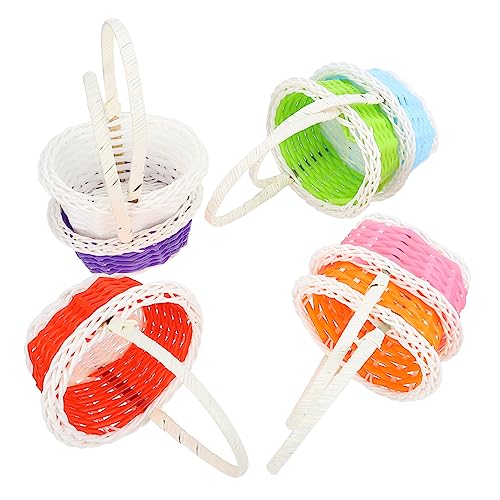 Cabilock 14 Stk Osterei-korb Brotkorb Tablett Geflochtener Osterkorb Mit Griff Natürliche Geflochtene Körbe Dekorationskörbe Ostern Kleiner Eimer Strohkorb Füllstoff Plastik Mädchen Kind Cabilock 14 Stk Osterei-korb Brotkorb Tablett Geflochtener Osterkorb Mit Griff Natürliche Geflochtene Körbe Dekorationskörbe Ostern Kleiner Eimer Strohkorb Füllstoff Plastik Mädchen Kind von Cabilock
