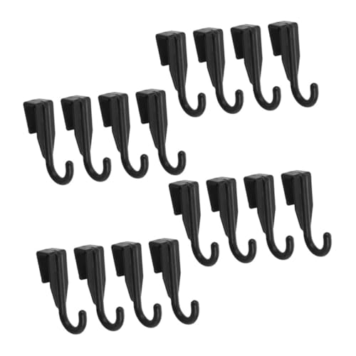 Cabilock 16 Stück Mikrowellenofen Haken aus Kunststoff Multifunktionale Haken für Küche und Badezimmer zum Aufhängen von Utensilien und Handtüchern Platzsparend und von Cabilock
