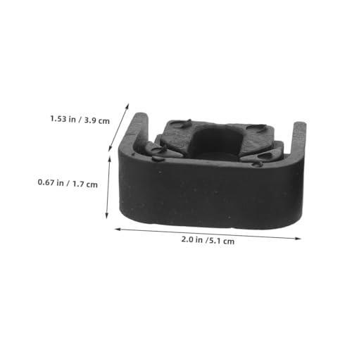 Cabilock 16 Stück Teiliges Gummipolster zur Vibrationsdämpfung Rutschfeste Gummimatten für Luftkonditionierer Waschmaschine Trockner Leiser Betrieb Stoßabsorbierend Einfache Montage von Cabilock