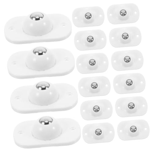 Cabilock 16 Stück Universal Lenkrollen Selbstklebende Rollenlager Mini Kleberäder Rollenräder Geräteräder Für Küchengeräte Mini Lenkräder Abs Weiß Cabilock 16 Stück Universal Lenkrollen Selbstklebende Rollenlager Mini Kleberäder Rollenräder Geräteräder Für Küchengeräte Mini Lenkräder Abs Weiß von Cabilock