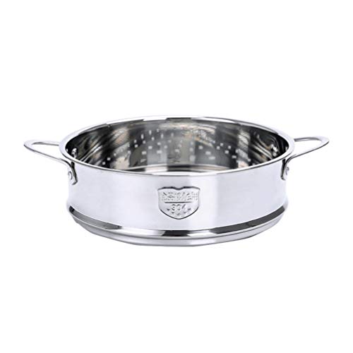 Cabilock 18cm Edelstahl Dampfgarer Einsatz Edelstahl Dämpfeinsatz Dampfkorb Dämpfgitter mit Griff Dampf für Schnellkochtopf Kochtöpfe Gemüse Brötchen Silber Cabilock 18cm Edelstahl Dampfgarer Einsatz Edelstahl Dämpfeinsatz Dampfkorb Dämpfgitter mit Griff Dampf für Schnellkochtopf Kochtöpfe Gemüse Brötchen Silber von Cabilock