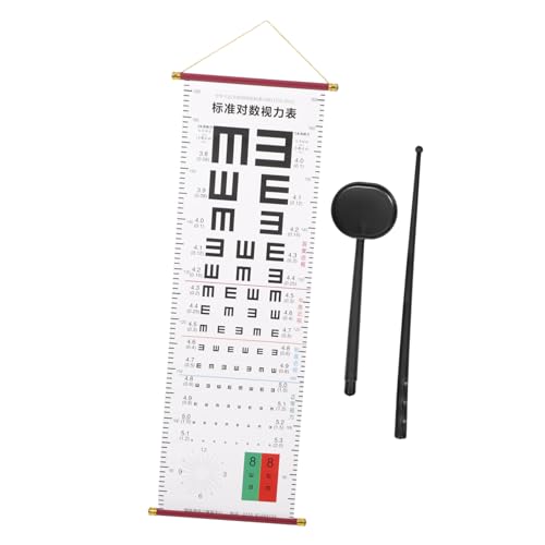 Cabilock 1Satz Augenuntersuchungsinstrument Handheld Eye Occluder für Visionstest mit Klarer Schriftart Tragbar Leicht für Krankenhäuser von Cabilock