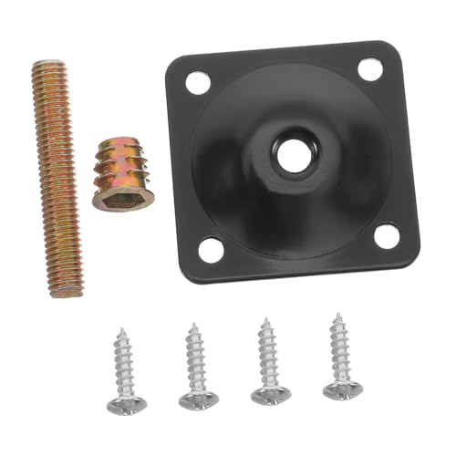 Cabilock 1Satz Metall Verbindungsplatte für Möbelbeine Set Stabile Eisenmontageplatten für Sofas Tische und Stühle Einfache Installation Langlebige Hardware für Optimale Möbelstabilität von Cabilock