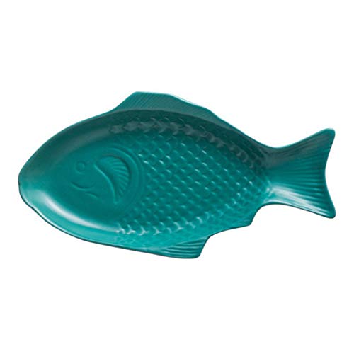 Cabilock 1stk Fisch Servierteller Snack-gericht Fischteller Platten Fisch Essteller Dekorationen Für Aquarien Serviertablett Teller Dekorative Platten Pasta Japanischer Stil Snack-platte von Cabilock