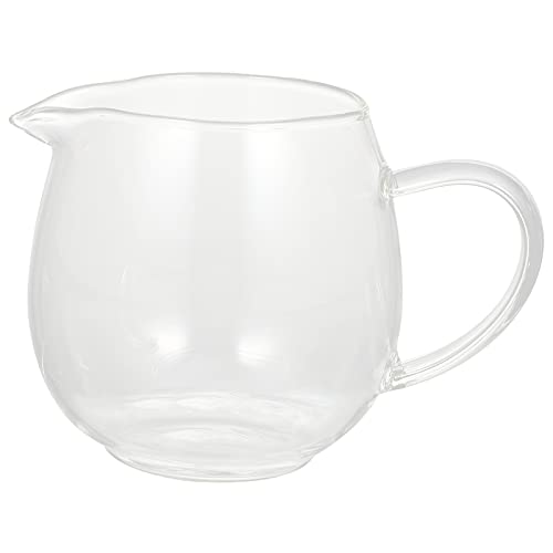 Cabilock 1stk Glas Tea Pitcher Milchbecher Zubehör Für Gongfu-Tee Kaffee Sake Cups. Sirup Servierkrug Tee Verteiler Tasse Sahnekännchen Zuckerdose Teetasse Kaltes Wasser Büro Kung-fu-Tee Cabilock 1stk Glas Tea Pitcher Milchbecher Zubehör Für Gongfu-Tee Kaffee Sake Cups. Sirup Servierkrug Tee Verteiler Tasse Sahnekännchen Zuckerdose Teetasse Kaltes Wasser Büro Kung-fu-Tee von Cabilock