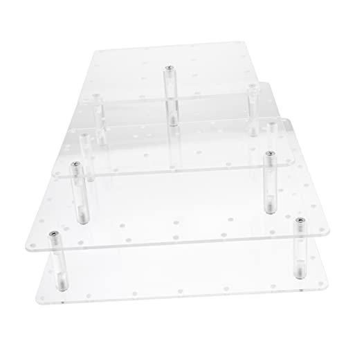 Cabilock 1stk Lutscherständer Etagere Cake Pop Stiele Cupcakes Messbecher 1l Lutscherhalter Hochzeitstortenständer Donut Ständer Cupcake-halter Cupcake-ständer Acryl Baby Lagerregal von Cabilock