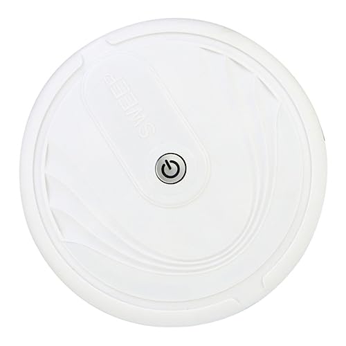 Cabilock 1stk Spielzeug Reinigen Haustierreiniger Automatischer Mini- Kinderstaubsauger Mit Absaugung Spielzeug Für Kinder -Roboter-Spielzeug Abs-Kunststoff Weiß von Cabilock