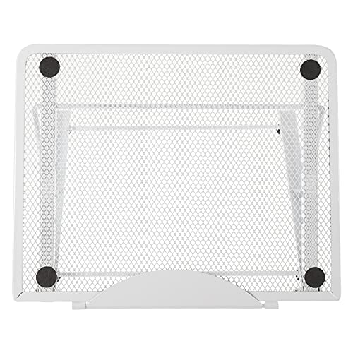 Cabilock 1stk Tragbare Computer Halterung Tablet-Docks Schreibtisch Bücherregal Tischständer Computer-Desktop-ständer Einstellbare Buch Halter Weiß Schmiedeeisen Veranstalter Elektronisch von Cabilock