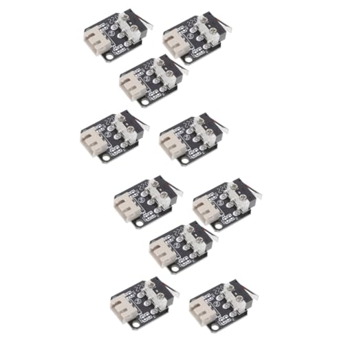 Cabilock 2 Sätze Limit Switch Zubehör Schalter Normalerweise 3d-drucker-limit 3d Drucker Zubehör Mikro Mini Für 3d-drucker Zubehör Für 3d-druckerteile Grenze Pcb-board Schwarz 5 Stück * 2 von Cabilock