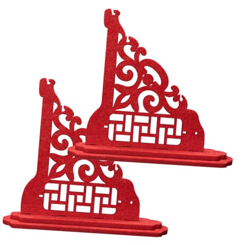 Cabilock 2 Sätze Neujahrs Hängedekoration Für Türen Feste Laternen Haken Für Frühlingsfest Für Zuhause Und Veranstaltungen Mit Traditionellem Chinesischem Design 2 Stück * 2 von Cabilock