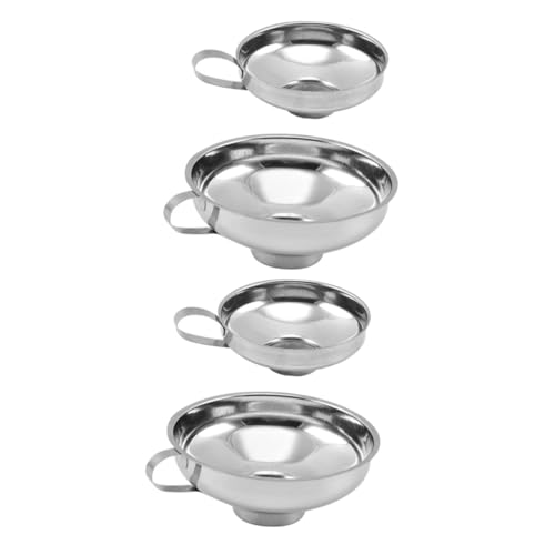 Cabilock 2 Sätze Teiliges Set Weithals Trichter Aus Mehrzweck Küchenhelfer Für Einmachgläser Für Öl Saft Und Gewürze Mit Praktischem Griff 2 Stück * 2 von Cabilock
