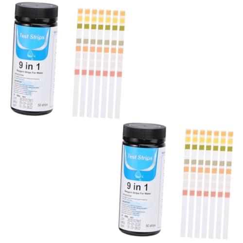 Cabilock 2 Sätze Wasserqualitätstest Ph Test Ph Teststreifen Wassertestpapiere Poolwassertest Kit Ph Testpapiere Hochempfindliche Teststreifen Pool Teststreifen Bunter Ph Test 50 Stück * 2 Cabilock 2 Sätze Wasserqualitätstest Ph Test Ph Teststreifen Wassertestpapiere Poolwassertest Kit Ph Testpapiere Hochempfindliche Teststreifen Pool Teststreifen Bunter Ph Test 50 Stück * 2 von Cabilock