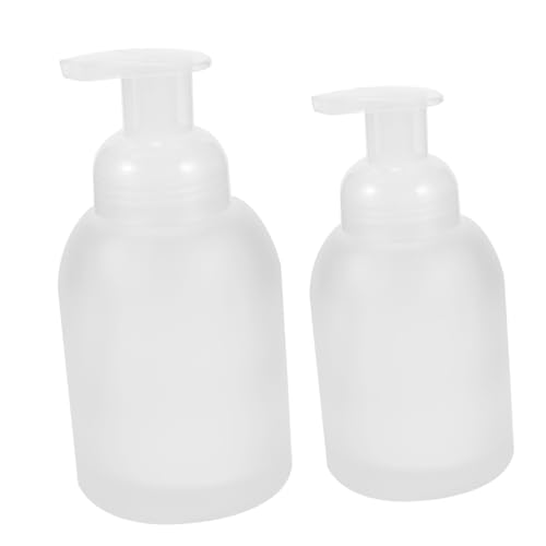 Cabilock 2 Stck Glas Pumpflasche mit Weißer Pumpspender Nachfüllbar für Shampoo Lotion Seife Kosmetik Bad Küche Mehrzweck Glasflaschen Cabilock 2 Stck Glas Pumpflasche mit Weißer Pumpspender Nachfüllbar für Shampoo Lotion Seife Kosmetik Bad Küche Mehrzweck Glasflaschen von Cabilock
