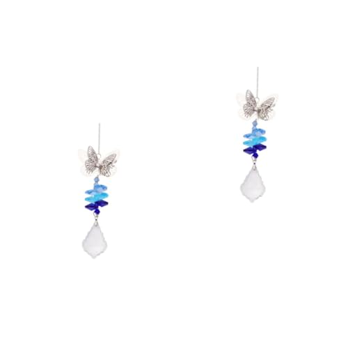 Cabilock 2 Stck. Metallanhängerbeleuchtung Zubehör Fenster Tür Hängend Deckenlampe Kristallanhänger Cartoon -kristallanhänger Vorhanganhänger Aus Kristall Blau Cabilock 2 Stck. Metallanhängerbeleuchtung Zubehör Fenster Tür Hängend Deckenlampe Kristallanhänger Cartoon -kristallanhänger Vorhanganhänger Aus Kristall Blau von Cabilock