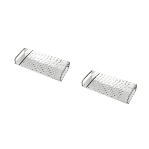 Cabilock 2 Stck. Wandregal für Badezimmer Lagiges Aufbewahrungssystem Platzsparendes Design für Shampoo Duschgel Toilettenartikel Langlebig für Verschiedene Räume Cabilock 2 Stck. Wandregal für Badezimmer Lagiges Aufbewahrungssystem Platzsparendes Design für Shampoo Duschgel Toilettenartikel Langlebig für Verschiedene Räume von Cabilock