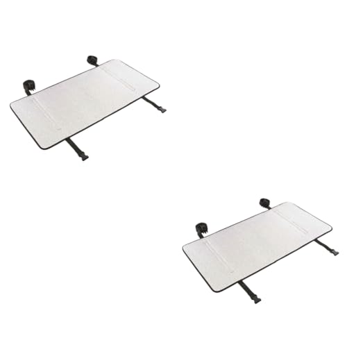 Cabilock 2 Stck. Wasserdichte Aluminiumfolie Air Conditioner Abdeckhaube Sonnenschutz und Brandschutz Outdoor Klimaanlagen Schutzhaube mit Uv Schutz und Regenschutz Einfache Montage von Cabilock