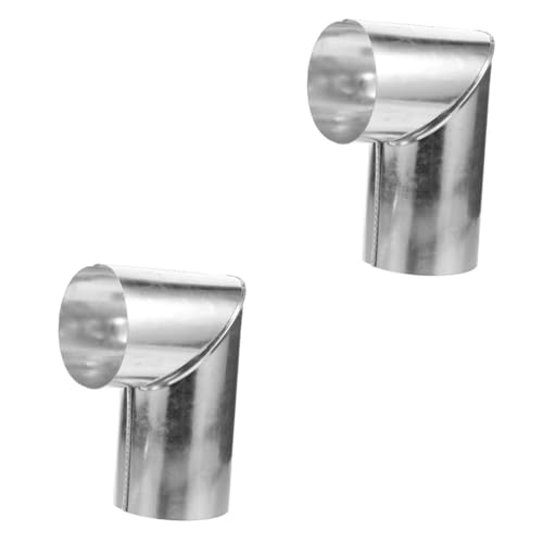 Cabilock 2 Stück Aluminium Ofenrohr Kaminabzug Flexible Abgasleitung für Küchenöfen Installieren Feuerfest und Langlebig Zubehör für Effizienten Rauchabzug Cabilock 2 Stück Aluminium Ofenrohr Kaminabzug Flexible Abgasleitung für Küchenöfen Installieren Feuerfest und Langlebig Zubehör für Effizienten Rauchabzug von Cabilock