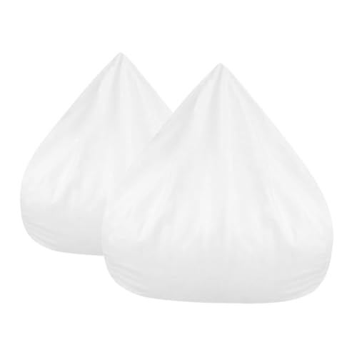 Cabilock 2 Stück Atmungsaktiver Lazy Sofa Innensack Mesh Stoffbezug Teilig Ohne Füllung Waschbarer Sitzsack Innenbezug Geeignet Für Leichtes Reinigen Und Bequemen Sitzkomfort von Cabilock
