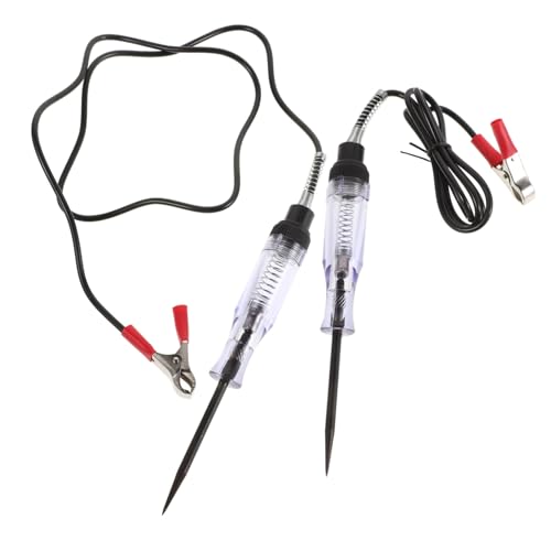 Cabilock 2 Stück Auto Spannungsprüfer Stift mit Flexiblem Federdraht Elektrischer Tester für Fahrzeugstromkreis Teiliges Langlebig und Bruchfest Vielseitig für Kfz Reparatur und DIY Cabilock 2 Stück Auto Spannungsprüfer Stift mit Flexiblem Federdraht Elektrischer Tester für Fahrzeugstromkreis Teiliges Langlebig und Bruchfest Vielseitig für Kfz Reparatur und DIY von Cabilock