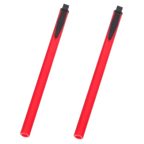 Cabilock 2 Stück Backthermometer -Set Universal-Thermometerclip Backthermometer Schutzhülle Ofen -Thermometer -Clip BBQ-Thermometer-Sondenclip Ofentemperaturanzeige Plastik rot Cabilock 2 Stück Backthermometer -Set Universal-Thermometerclip Backthermometer Schutzhülle Ofen -Thermometer -Clip BBQ-Thermometer-Sondenclip Ofentemperaturanzeige Plastik rot von Cabilock