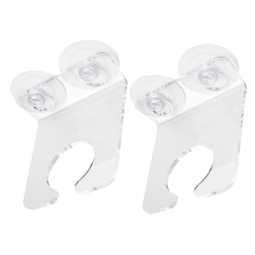 Cabilock 2 Stück Badewannen Weinglashalter mit Saugnapf Glashalter für Dusche Platzsparend und für Entspannende Badezeiten von Cabilock