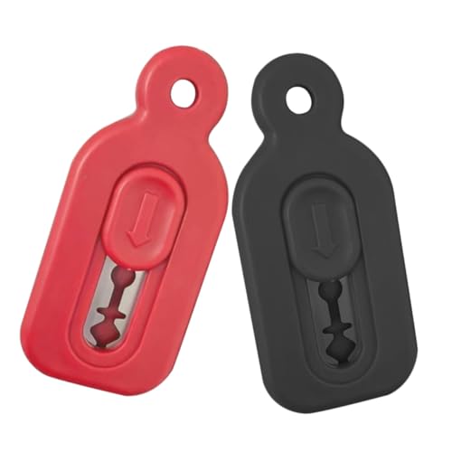 Cabilock 2 Stück Brot Lame Ergonomisch Geformte Brotritzmesser zum Einschneiden von Sauerteig und Teig Sicheres Lebensmittelechtes Schneidewerkzeug für Brot Gebäck und Kuchen Einfach zu Cabilock 2 Stück Brot Lame Ergonomisch Geformte Brotritzmesser zum Einschneiden von Sauerteig und Teig Sicheres Lebensmittelechtes Schneidewerkzeug für Brot Gebäck und Kuchen Einfach zu von Cabilock