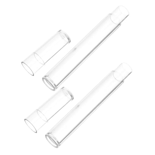Cabilock 2 Stück Durchsichtige Kunststoffröhrchen mit Deckel Tragbare Runde Pinzetten aufbewahrungsbox Praktischer Einzelhalter für Wimpernpinzette Bastelperlen und Kleine Süßigkeiten Cabilock 2 Stück Durchsichtige Kunststoffröhrchen mit Deckel Tragbare Runde Pinzetten aufbewahrungsbox Praktischer Einzelhalter für Wimpernpinzette Bastelperlen und Kleine Süßigkeiten von Cabilock