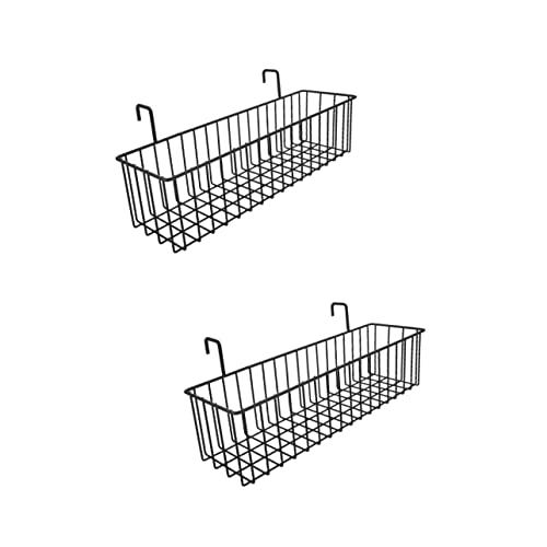 Cabilock Eisenkorb 2st Hängekorb Aus Eisen Metallkorb Hängekorb Über Der Tür Korb Aus Metalldraht Küchen Hängekorb Für Die Küche Gewürzregal Für Die Küche Kleiner Drahtkorb Wandschrank von Cabilock