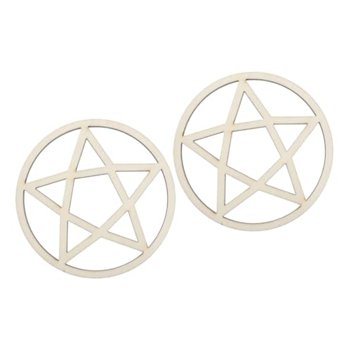 Cabilock 2 Stück Energiesteinständer Hexen Rituelle Verzierung des Altars Altarschmuck Dekoration Für Die Altarzeremonie Versorgung Opfern Pentagramm- Altardekor Altar-Requisiten Holz Cabilock 2 Stück Energiesteinständer Hexen Rituelle Verzierung des Altars Altarschmuck Dekoration Für Die Altarzeremonie Versorgung Opfern Pentagramm- Altardekor Altar-Requisiten Holz von Cabilock