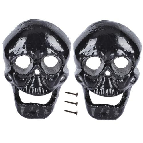 Cabilock 2 Stück Flaschenöffner gruselig Ornamente Fledermäuse Korb Grunge halloween party bieröffner beer opener bier opener Halloween -Partyzubehör wandmontierte Öffner Eisen Black von Cabilock