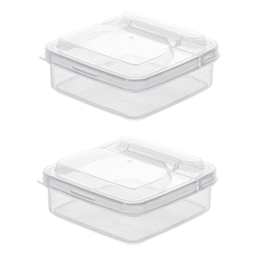 Cabilock 2 Stück Frischhaltedose mit Klappdeckel aus Robustem PP für Scheibenkäse und Butter Kühlschrank Aufbewahrungsbox Luftdicht zur Optimalen Frischebewahrung für Küche und Haushalt Cabilock 2 Stück Frischhaltedose mit Klappdeckel aus Robustem PP für Scheibenkäse und Butter Kühlschrank Aufbewahrungsbox Luftdicht zur Optimalen Frischebewahrung für Küche und Haushalt von Cabilock