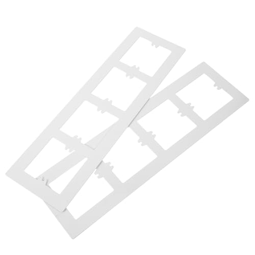 Cabilock 2 Stück Gang Lichtschalter Abdeckung Hochwertige Wandplatte für Standard Wippschalter und Steckdosen Einfache Installation Langlebige Konstruktion Dekoratives Design für von Cabilock
