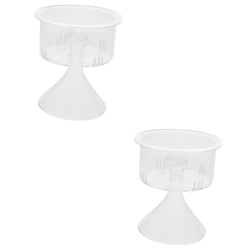 Cabilock 2stücke Glas Teebereiter Einsatz Hitzebeständiger Teefilter Für Losen Tee Für Kräuter Früchtetees Und Langlebig Für Teeliebhaber von Cabilock