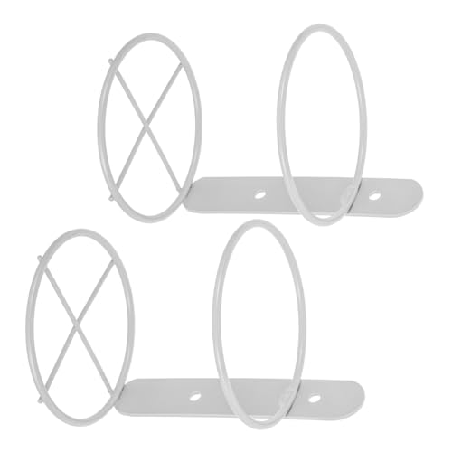 Cabilock 2stücke Wandmontiertes Weinregal Aus Metall Flaschenhalter Hängendes Flaschenregal Für Küche Und Dekoration Weiß Cabilock 2stücke Wandmontiertes Weinregal Aus Metall Flaschenhalter Hängendes Flaschenregal Für Küche Und Dekoration Weiß von Cabilock