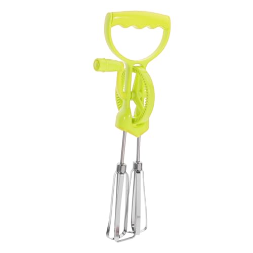 Cabilock Handkurbel Eierschläger aus mit Kunststoffgriff Multifunktionaler Manueller Mixer für Küche zum Rühren von Eiern Teig und Sahne von Cabilock