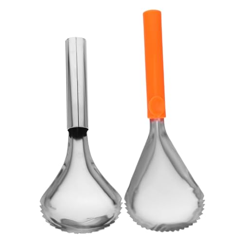 Cabilock 2Stücke Edelstahl Kürbis Scooper Manuelles Kürbisentkerner-werkzeug für Obst und Gemüse für Einfache Trennung von Fruchtfleisch und Schnelle Zubereitung Küche Cabilock 2Stücke Edelstahl Kürbis Scooper Manuelles Kürbisentkerner-werkzeug für Obst und Gemüse für Einfache Trennung von Fruchtfleisch und Schnelle Zubereitung Küche von Cabilock
