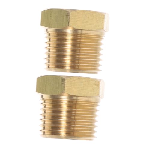 Cabilock 2 Stück Kupfer Schlauchadapter Außengewinde X Innengewinde Reduzierstück Teilig für Gartenschlauch Wasserhahn Anschluss Robust Langlebig für Bewässerung und Wasserversorgung Cabilock 2 Stück Kupfer Schlauchadapter Außengewinde X Innengewinde Reduzierstück Teilig für Gartenschlauch Wasserhahn Anschluss Robust Langlebig für Bewässerung und Wasserversorgung von Cabilock