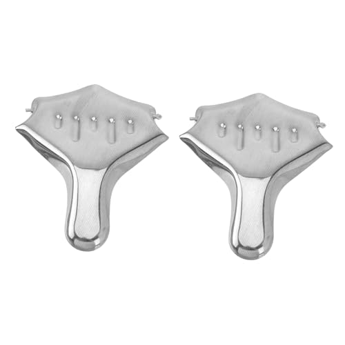 Cabilock 2 Stück Manuelle Zitronenpresse aus Edelstahl Praktischer Fruchtsaftpresse clip für Zuhause Leicht Kompakt und Sicher für Zitronen und Orangen Einfach zu Reinigen Bedienen von Cabilock