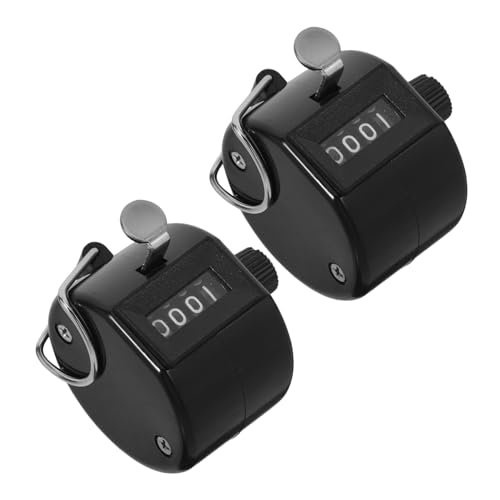 Cabilock 2 Stück Manueller Zähler Klicker Zählen Clicker-zählung Zahlenzähler Clicker Digitaler Zähler Handgehaltener Zahlenzähler-clicker Fingerzähler-clicker Fingerklicker Plastik Black Cabilock 2 Stück Manueller Zähler Klicker Zählen Clicker-zählung Zahlenzähler Clicker Digitaler Zähler Handgehaltener Zahlenzähler-clicker Fingerzähler-clicker Fingerklicker Plastik Black von Cabilock