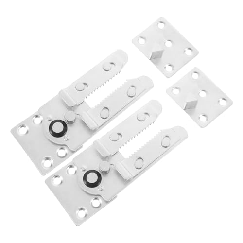 Cabilock 2 Stück Metall Sofa Verbinder für Polstermöbel Sektionale Möbelverbinder Kurz Stilvolles Design Einfache Montage Passform für Couch und Recamiere Erhöhte Stabilität von Cabilock
