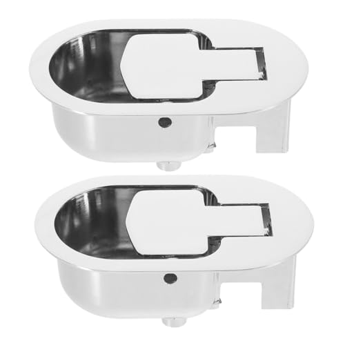 Cabilock 2 Stück Metall Verstellbarer Recliner Griff Ersatzteil für Sofa Stuhl Couch Langlebiger Zinklegierung Hebel Einfache Installation Stabile Sitzpositionsverstellung Kompatibel von Cabilock