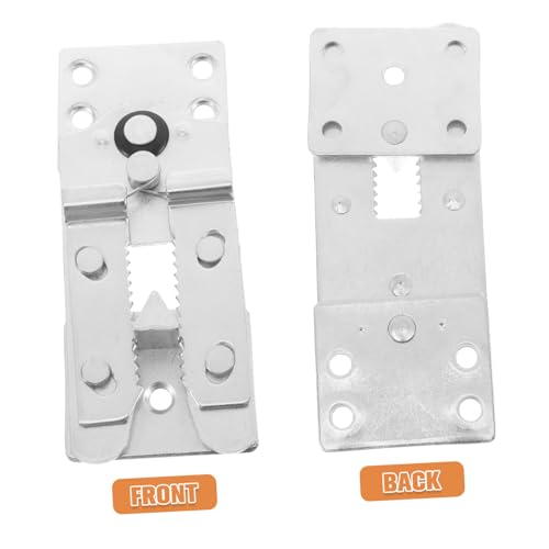Cabilock 2 Stück Metallverbinder für Polstermöbel Stabile Verbindungselemente für Ecksofas und Chaiselongues rutschfeste Sofa Clips für Sicheren Halt und Komfortables Sitzen von Cabilock