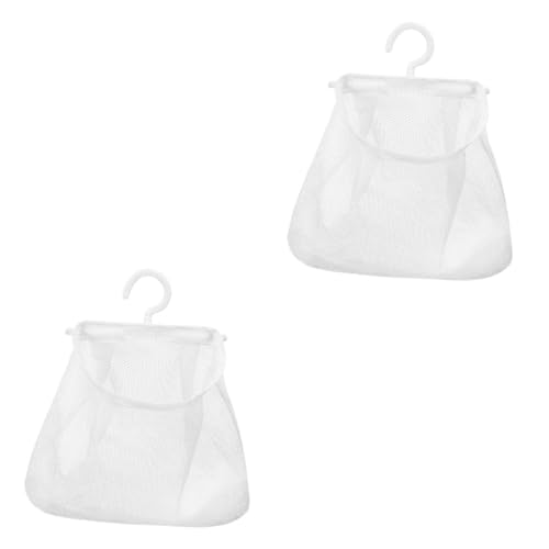 Cabilock 2 Stück Multifunktionaler Hängender Mesh Aufbewahrungsbeutel mit Robustem Haken Waschbar Geruchsfrei als Wäscheklammertasche und Organizer für Bad Camping und Haushalt Cabilock 2 Stück Multifunktionaler Hängender Mesh Aufbewahrungsbeutel mit Robustem Haken Waschbar Geruchsfrei als Wäscheklammertasche und Organizer für Bad Camping und Haushalt von Cabilock