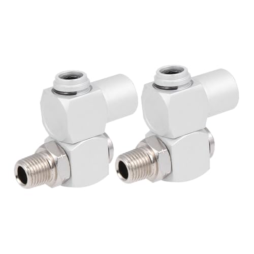 Cabilock 2 Stück Npt Pneumatische Luftschlauchanschlüsse Drehbare Schnellkupplungen Hochdruck Luftkompressor Fittings Für Automatisierung Industrie Anwendungen von Cabilock