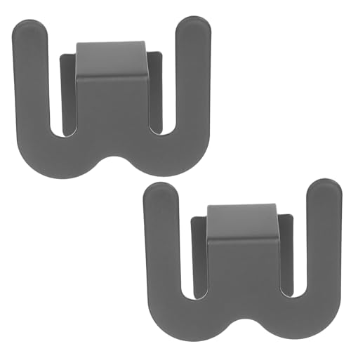 Cabilock 2 Stück Pantoffelhalter Im Badezimmer Slipper -lagerregal Für Badezimmer Wand -Montiertes Duschständer Slipper Rack Schuhregal Trocknen Dunkelgrau Weltraum Aluminium von Cabilock