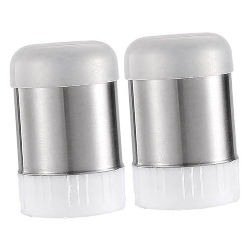 Cabilock 2 Stück Salz Pfefferstreuer aus Edelstahl mit Löchern Leichte Praktische Gewürzstreuer für Küche und Outdoor Lebensmittelecht Kompakt als Küchen gewürzflasche Cabilock 2 Stück Salz Pfefferstreuer aus Edelstahl mit Löchern Leichte Praktische Gewürzstreuer für Küche und Outdoor Lebensmittelecht Kompakt als Küchen gewürzflasche von Cabilock