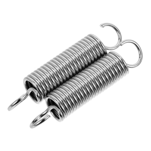 Cabilock 2 Stück Schwerlast Zugfedern mit Haken für Hängesessel und Hängematten Verstellbare Aufhängung Multifunktional Einfache Werkzeugfreie Montage für Garten und Veranda von Cabilock