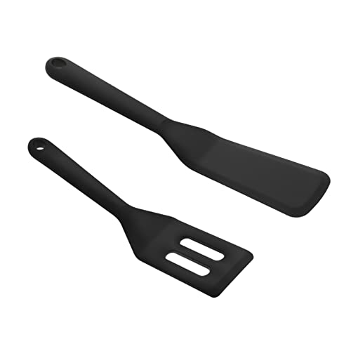 Cabilock 2 Stück Silikon-Schaufel-Sets Antihaft-Pfannenwender Bratwender Kleines Pfannenwender-Set Silikon-Kochlöffel Küchen-Steak- Umdrehen Steak- Heimschaufeln Cabilock 2 Stück Silikon-Schaufel-Sets Antihaft-Pfannenwender Bratwender Kleines Pfannenwender-Set Silikon-Kochlöffel Küchen-Steak- Umdrehen Steak- Heimschaufeln von Cabilock